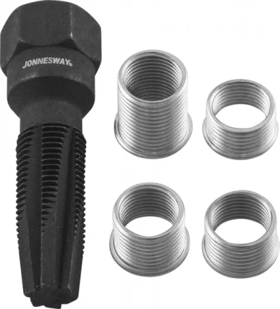 Метчик свечной 14мм 3/8&quot;- 13/16&quot;  5 предметов  AI060001  Jonnesway 48185 купить в Урае