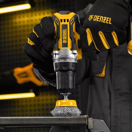 Щетка для дрели, 65 мм, Чашка, со шпилькой , нержавеющая витая проволока Denzel 744613 купить в Урае