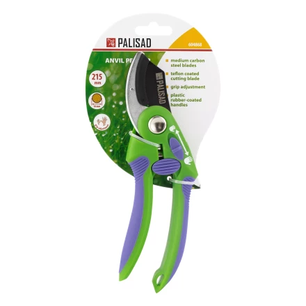 Секатор с наковальней Palisad 604868, регулировка захвата купить в Урае