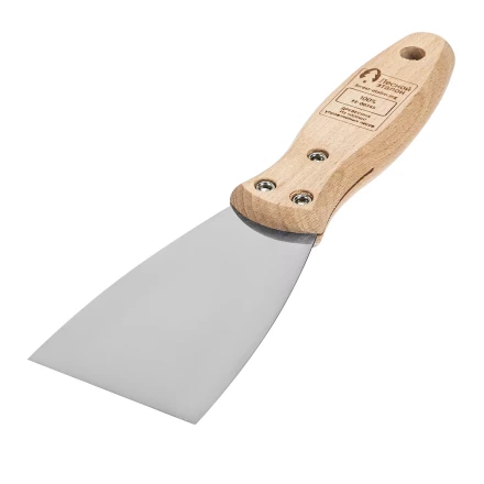 Шпательная лопатка из нержавеющей стали, 60 мм, буковая рукоятка, EFP Matrix 85613 купить в Урае
