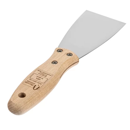 Шпательная лопатка из нержавеющей стали, 60 мм, буковая рукоятка, EFP Matrix 85613 купить в Урае