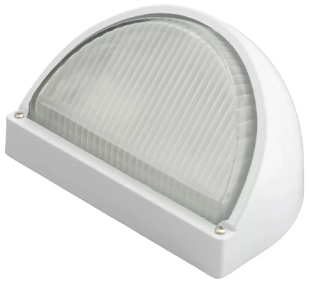 Светильник уличный СВЕТОЗАР &quot;ЛУНА&quot; влагозащищенный, цвет белый, 60Вт SV-57351-W купить в Урае