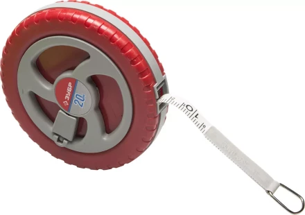 Мерная лента ЗУБР &quot;МАСТЕР&quot; фиберглассовая, пластмассовый корпус, 20м 34155-20_z01 купить в Урае