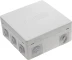 Коробка распределительная СВЕТОЗАР для наружного монтажа, макс. напряжение 400В, IP 54, 8 вводов, 125х125х50мм SV-54959 купить в Урае