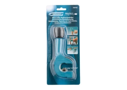 Труборез ручной &quot;PIRANHA&quot; 6-23 мм (1/4&quot;-7/8&quot;) механическая регулировка зажима трубы GROSS 78703 купить в Урае