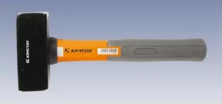 Кувалда фиберглас обрезиновая ручка 2 кг Кратон 2 15 02 003 купить в Урае