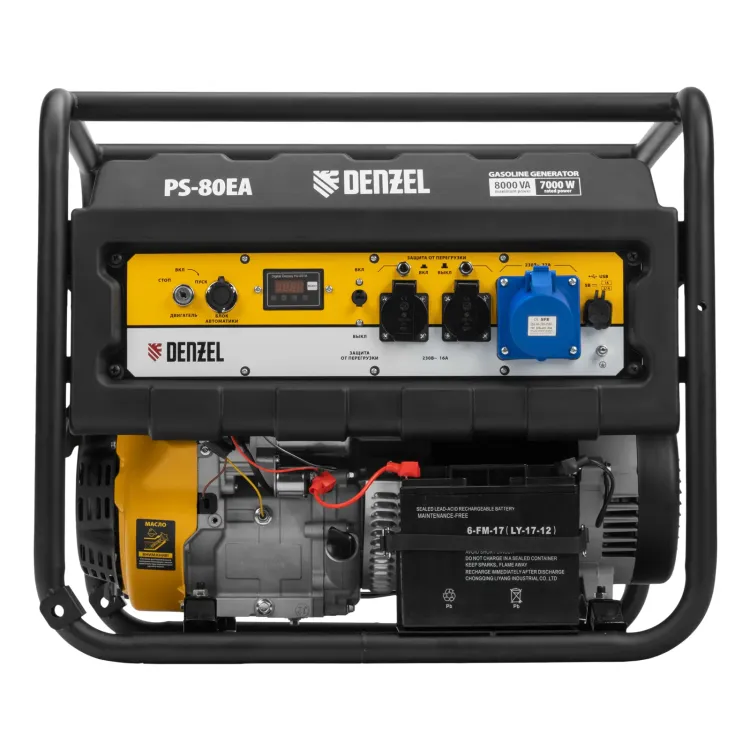 Генератор бензиновый Denzel PS 80 EA 946924 купить в Урае