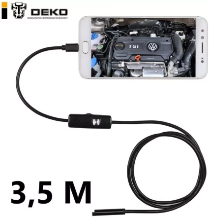 Эндоскоп водонепроницаемый WE-3.5 DEKO, 065-0182 купить в Урае