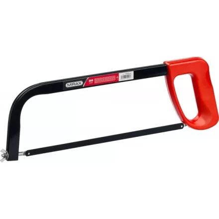 Ножовка по металлу MIRAX, пластиковая рукоятка, металлическая усиленная рамка, 300 мм 1573_z01 купить в Урае