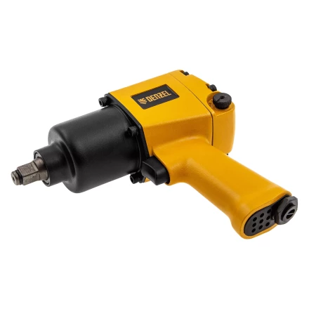 Ударный пневмогайковерт IW860+набор головок, 1/2", 7000 об/мин, 868 Нм Denzel 57473 купить в Урае