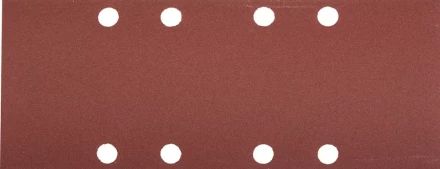 Лист шлифовальный ЗУБР &quot;МАСТЕР&quot;, 8 отверстий, для ПШМ на зажимах, Р180, 93х230мм, 5шт 35591-180 купить в Урае