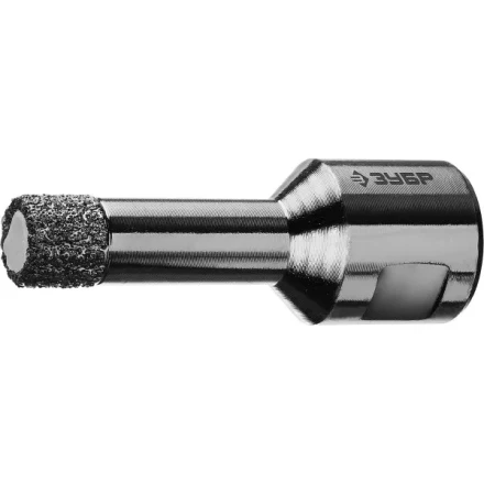 Коронка алмазная универсальная, технология ВВС, d=12 мм, посадка М14, ЗУБР Профессионал 29865-12-М14 29865-12-M14 купить в Урае