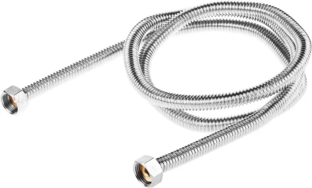 Подводка ЗУБР &quot;ЭКСПЕРТ&quot; сильфонная из нержавеющей стали, для воды, г/г (гайка-гайка), 1/2&quot;, 1,5м 51011-G/G-150 купить в Урае