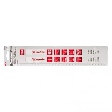 Полотна по дереву для сабельной пилы S1344D 275/4,3мм HCS 2 штуки  PRO Matrix 782011 купить в Урае