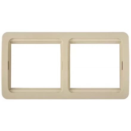 Панель СВЕТОЗАР &quot;ГАММА&quot; двойная горизонтальная, цвет бежевый SV-54146-B купить в Урае