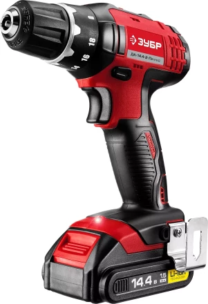 Дрель-шуруповерт 2 АКБ ДА-14.4-2-Ли КНМ2 серия МАСТЕР купить в Урае