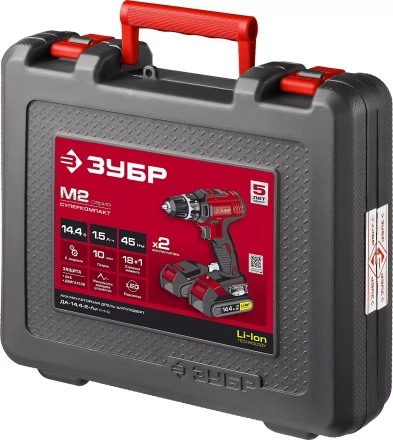 Дрель-шуруповерт 2 АКБ ДА-14.4-2-Ли КНМ2 серия МАСТЕР купить в Урае