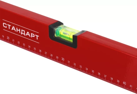 Уровень ЗУБР &quot;СТАНДАРТ&quot; коробчатый, 2 противоударные ампулы, 100см 34588-100 купить в Урае