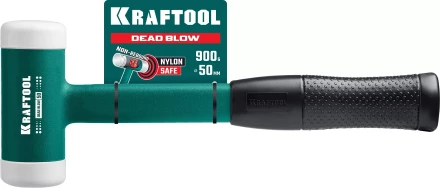 Безынерционный молоток KRAFTOOL DEAD BLOW с бойками из полиамида 2078-50 купить в Урае