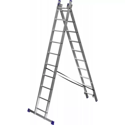 Лестница ЗУБР универсальная, двухсекционная со стабилизатором, 10 ступеней 38821-10 купить в Урае