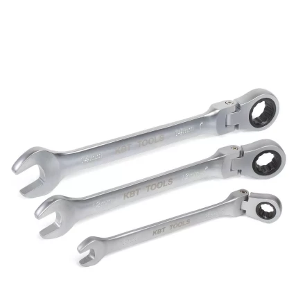 Ключ гаечный комбинированный трещоточный с шарниром 10 мм серия KBT-PROFESSIONAL (79193) купить в Урае