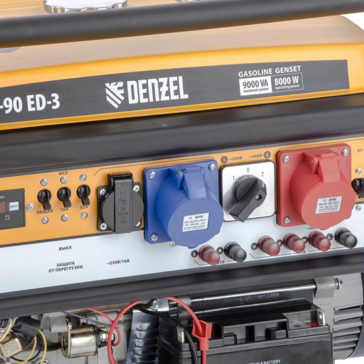 Генератор бензиновый Denzel PS 90 ED-3 946944 купить в Урае