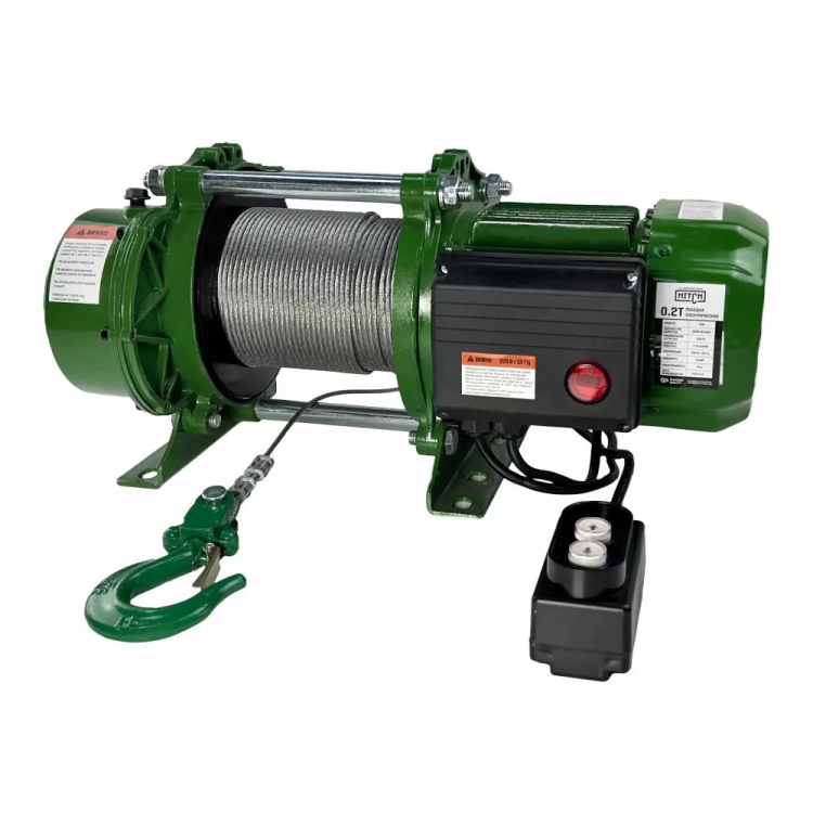 Лебедка электрическая HITCH KCD300 300кг 70м 220В (SZ086786) купить в Урае