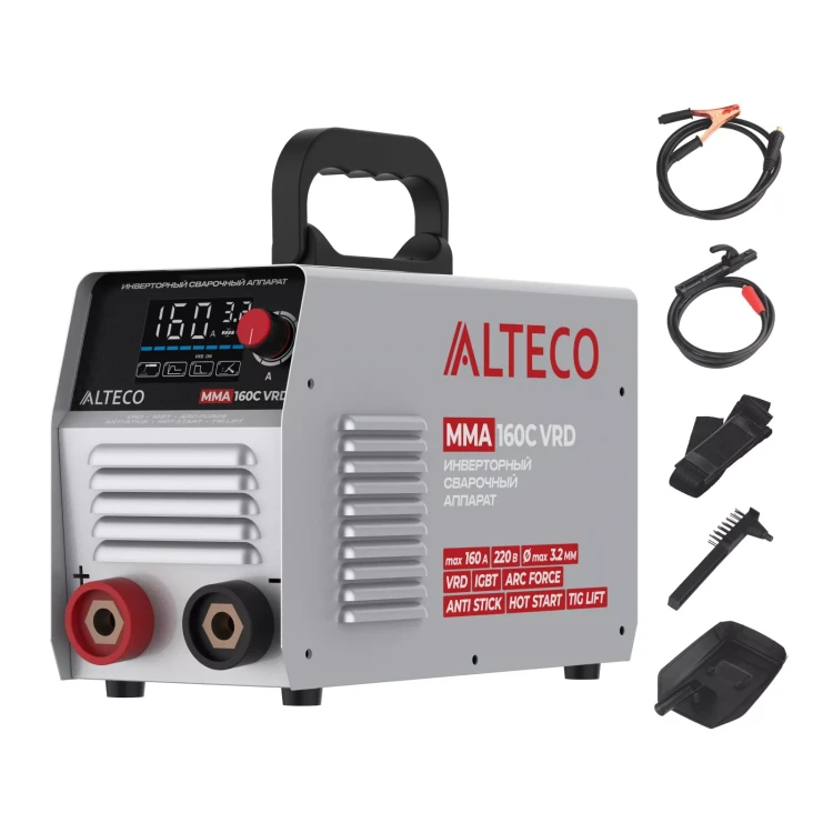 Инверторный сварочный аппарат ALTECO MMA 160C VRD 70220 купить в Урае