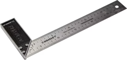 Угольник STAYER &quot;PROFI&quot; столярный, гравированная шкала, нержавеющее полотно 37мм, 300мм 3431-30_z01 купить в Урае