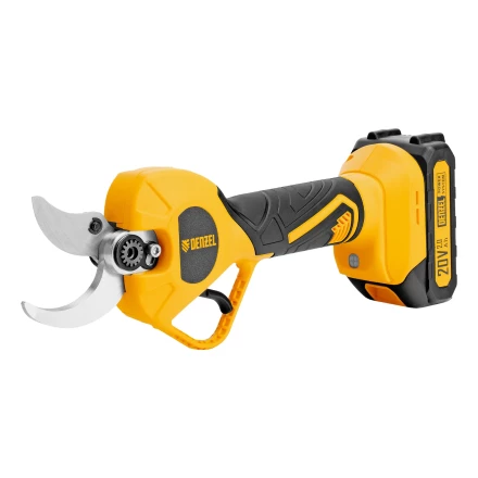 Секатор аккумуляторный, бесщет., CP-40BL, Li-Ion, 20 В, лезвия SK5 // Denzel 59438 купить в Урае