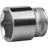 Торцовая головка KRAFTOOL "INDUSTRIE QUALITAT", Cr-V, FLANK, хромосатинированная, 1/2", 30 мм 27805-30_z01