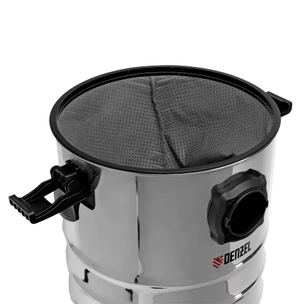 Пылесос строительный Denzel 28203 RVC30, 1400 Вт, бак 30 л, шланг 3 м, розетка с автосинхр. купить в Урае