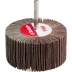 Круг шлифовальный ЗУБР &quot;МАСТЕР&quot; веерный лепестковый, на шпильке, тип КЛО, зерно-электрокорунд нормальный, P180, 40х80мм 36604-180 купить в Урае