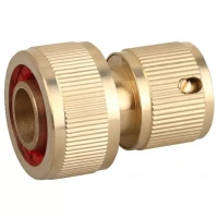 Соединитель GRINDA с автостопом, латунный, 3/4" 8-426130