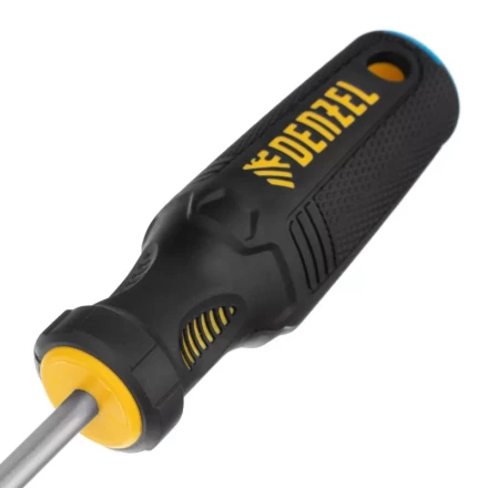 Отвертка SL6x150 мм, CrV, трехкомпонентная рукоятка Denzel 12199 купить в Урае