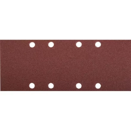 Лист шлифовальный ЗУБР &quot;МАСТЕР&quot;, 8 отверстий, для ПШМ на зажимах, Р120, 93х230мм, 5шт 35591-120 купить в Урае