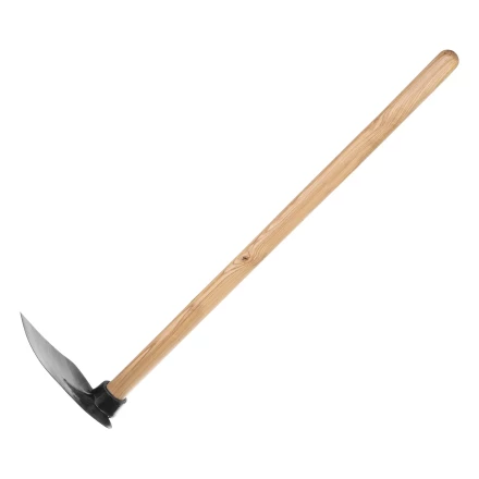 Кетмень Сибртех, 175 х 265 х 900 мм, цельнокованый, деревянный лакированный черенок, 62368 купить в Урае