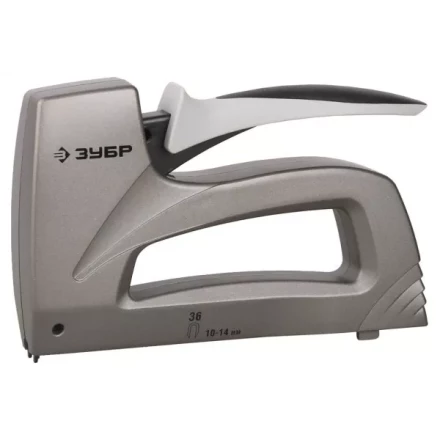 Степлер ЗУБР &quot;ПРЕМИУМ&quot;, пластинчатая пружина, литой корпус, тип 36 31512_z01 купить в Урае