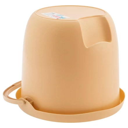 Ведро пластмассовое круглое Palisad 12 л, бежевое, Home 929495 купить в Урае