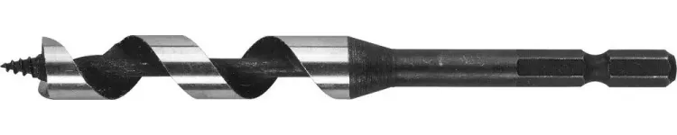 ЗУБР. Сверло по дереву, спираль Левиса, шестигранный хвостовик 1/4", 10х120мм 29483-120-10 купить в Урае