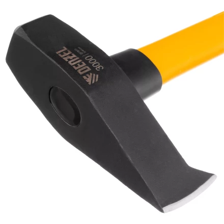 Колун-кувалда 3000 г Denzel 21851, кованая, фибергласовая  рукоятка c TPR покрытием, 880 мм купить в Урае