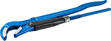 Ключ трубный рычажный ЗУБР &quot;ПРОФЕССИОНАЛ&quot;, изогнутые губки, цельнокованый, Сr-V, № 1,  1&quot; 27337-1_z01 купить в Урае