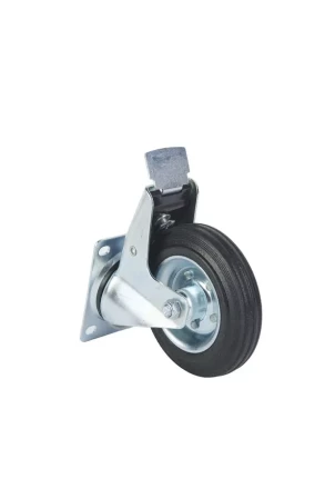 Колесо поворотное усиленное резина SRCB 63 160 мм с тормозом 1027197 купить в Урае