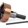 HSS-TiN коронка MESSER 35мм с центр. сверлом и толкающей пружиной для  лист. материала  до 2 мм ц/х купить в Урае