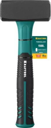 Кувалда с фиберглассовой рукояткой, с защитной манжетой Fiberglass 2008-1.5 купить в Урае