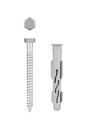 ЗУБР ФД-П 10 x 80 мм, фасадный дюбель, нейлон/цинк, 50 шт (301475-080) купить в Урае