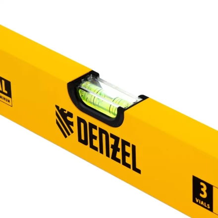 Уровень алюминиевый, 1500 мм, фрезерованный, 3 глазка Denzel 33685 купить в Урае