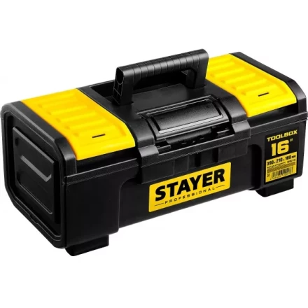 Ящик для инструмента &quot;TOOLBOX-16&quot; пластиковый, STAYER Professional 38167-16 купить в Урае