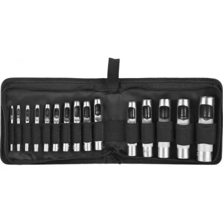 Набор ЗУБР &quot;МАСТЕР&quot;: Пробойники для кожи, 3-25мм, 15шт 22949-H15 купить в Урае