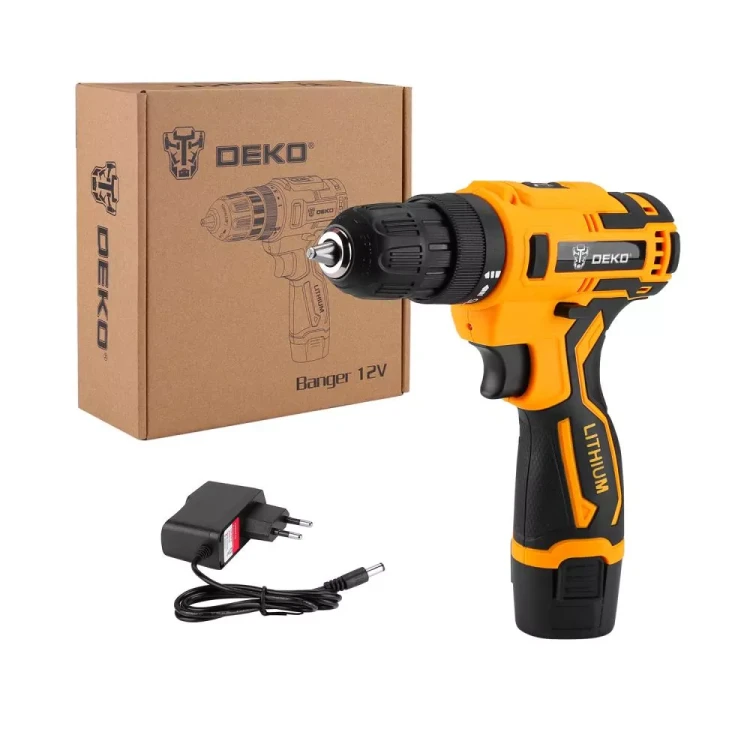 Дрель аккумуляторная DEKO Banger 12V SET1, 063-4129 купить в Урае